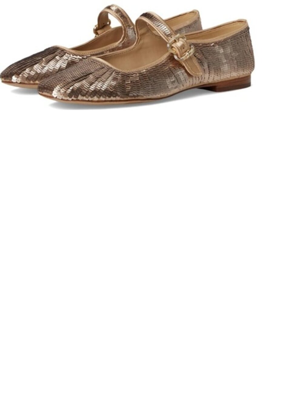 NEW Michaela Ballet Flat in Molten Gold Sam Edelman 8.5